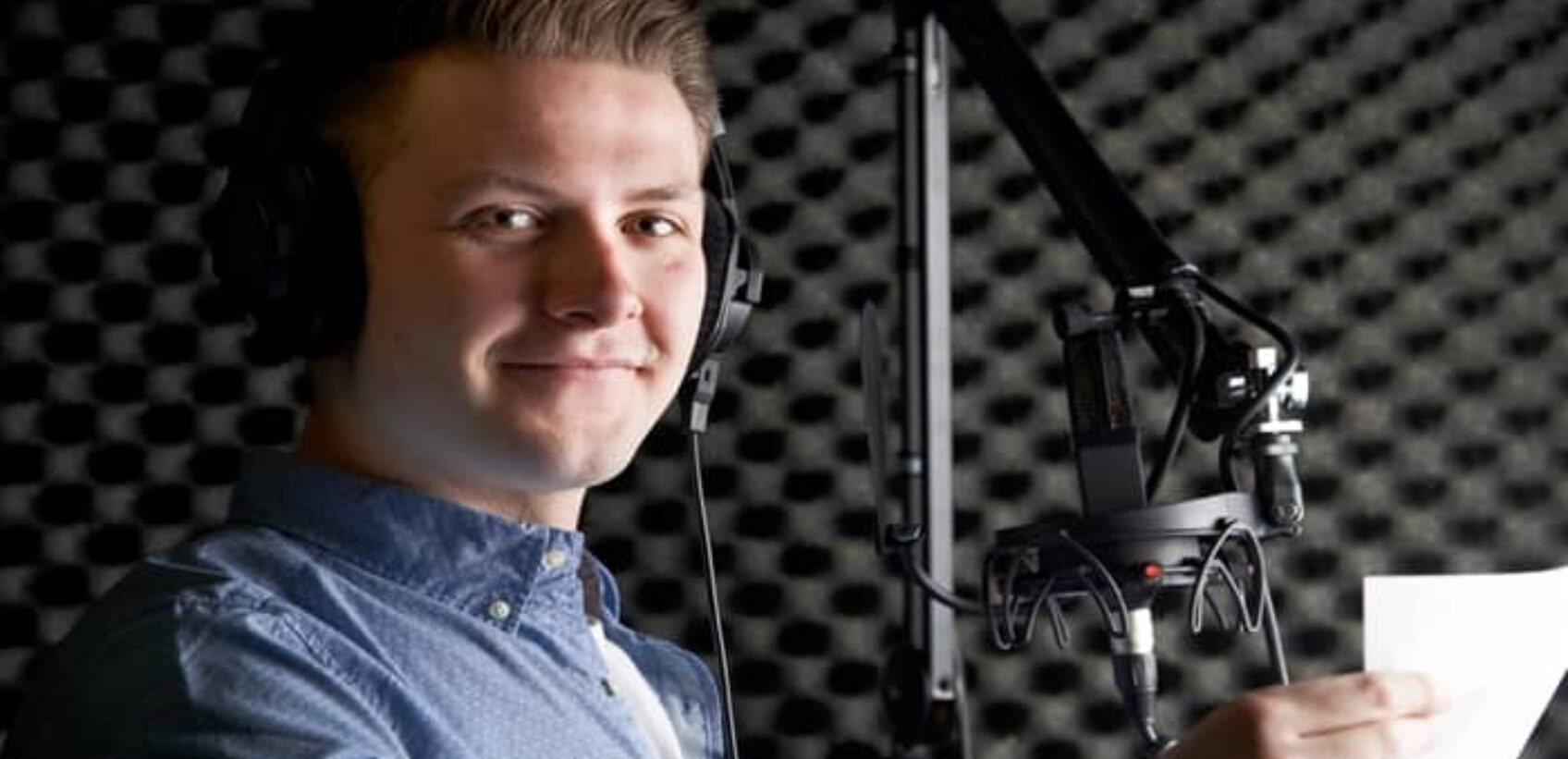Music On Hold Man on Microphone